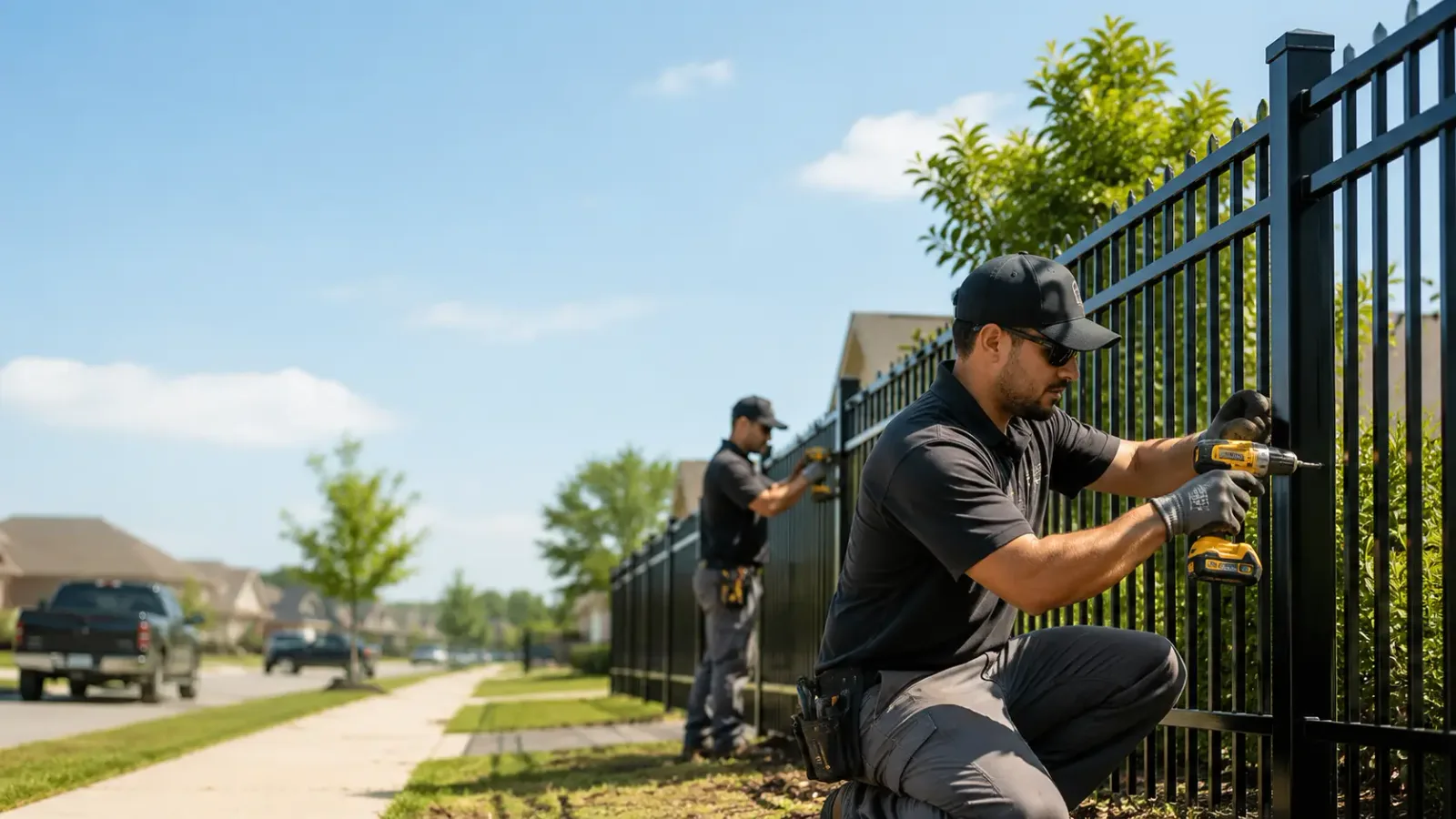 Metal Fence Installation in Sargeant, MN